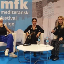 Anja Golob – Mediteranski festival knjige, Split, May 2019